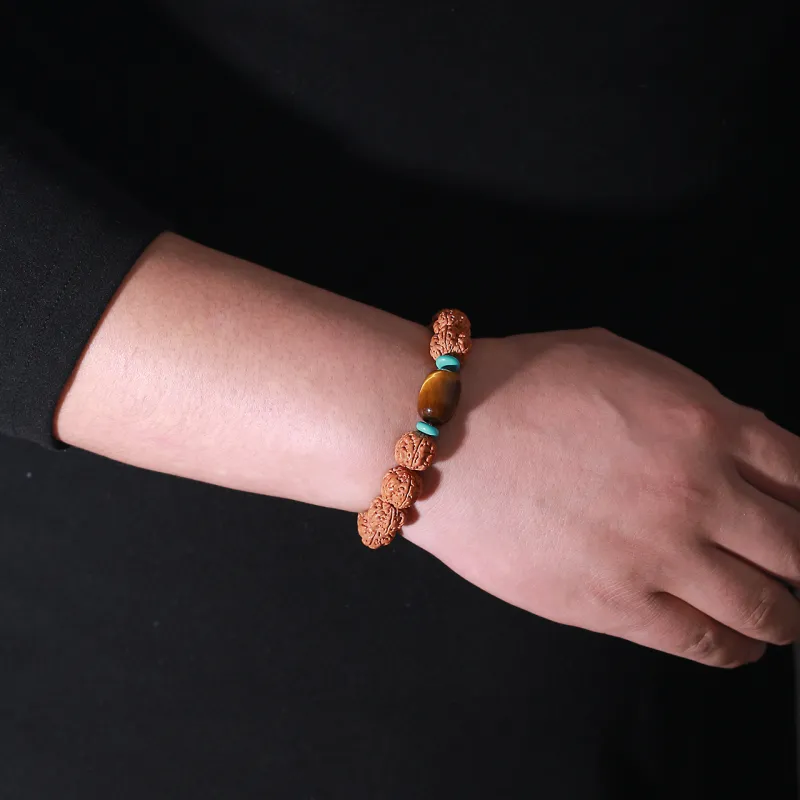 MUUSI King Kong Bodhi Seeds Bracelets Unisex-8