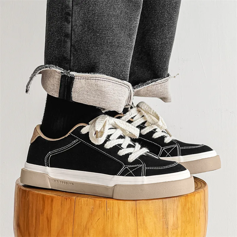 Yalu Non slip Lightweight Low Top Skateboard Shoes Men's-11
