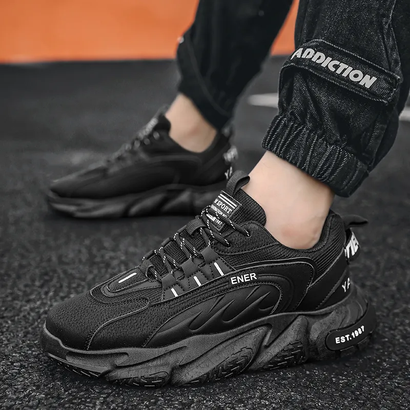 Yalu Abrasion Resistant Coverage Low Top Chunky Sneakers Men's-6