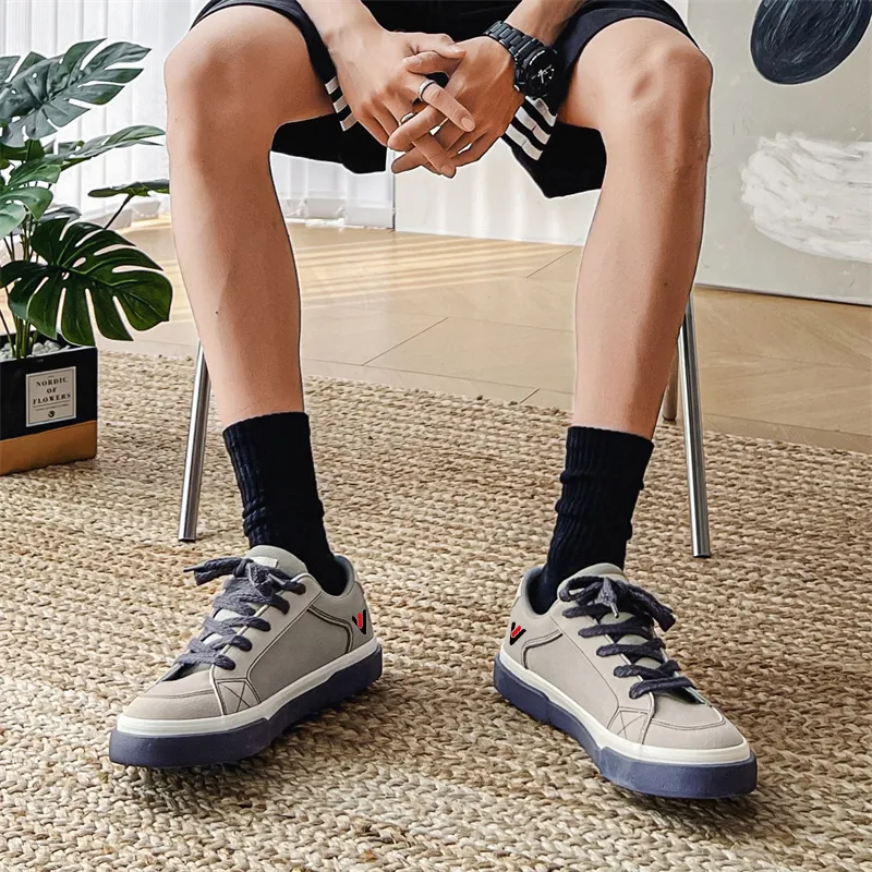 Yalu Non slip Lightweight Low Top Skateboard Shoes Men's-13
