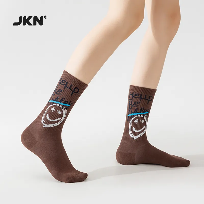 JKN Unisex Mid Calf Socks-5