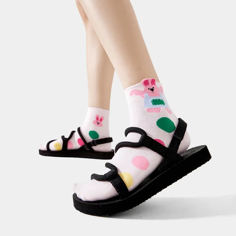 JKN Unisex Mid Calf Socks-3