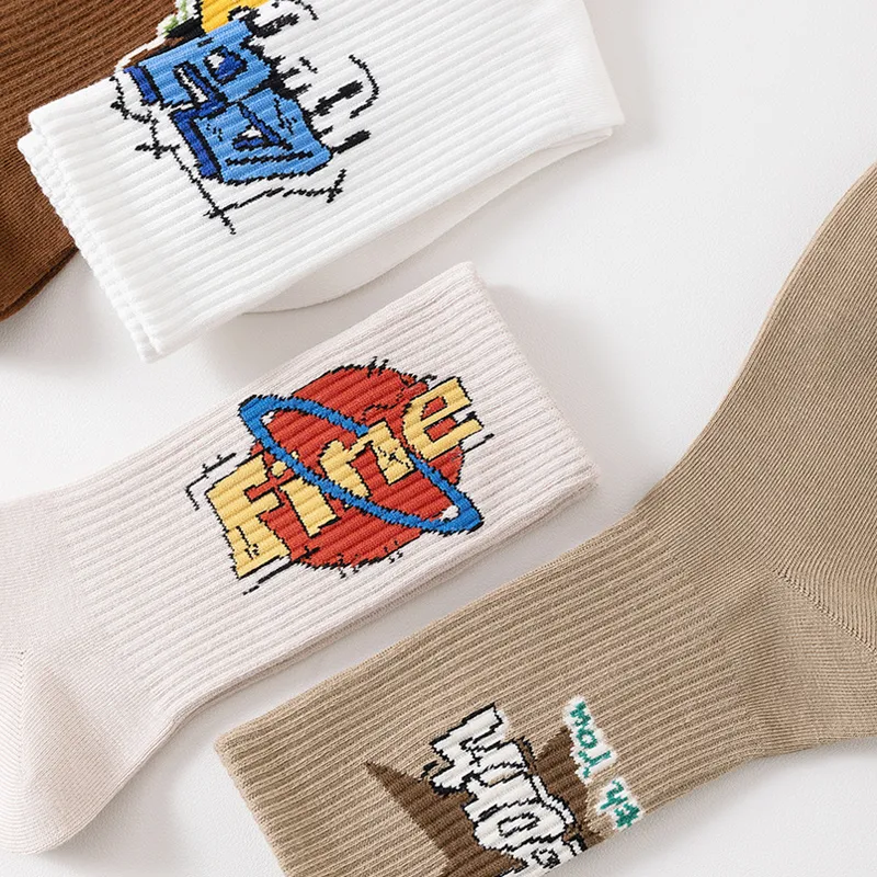 JKN Unisex Mid Calf Socks-3