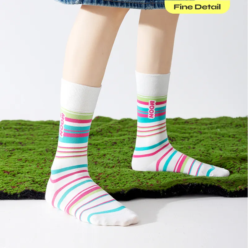 JKN Mid Calf Socks Unisex 5 Pack-6