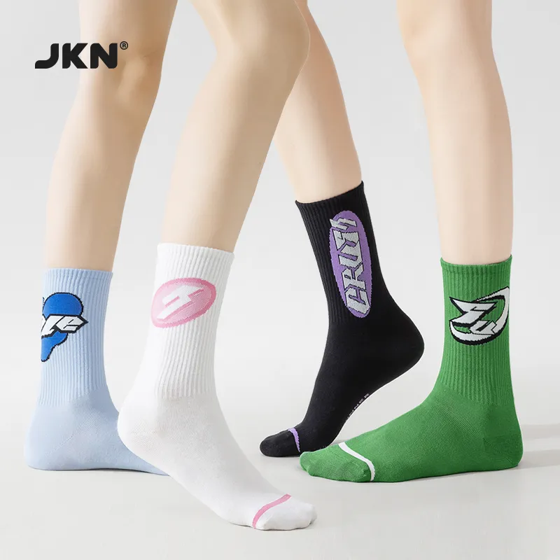 JKN Unisex Mid Calf Socks-2