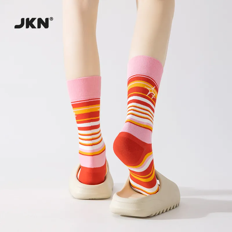 JKN Mid Calf Socks Unisex 5 Pack-7