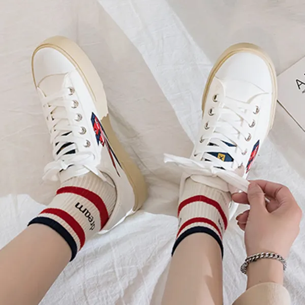 Feiyue Non slip Lightweight Low Top Canvas Shoes Women's-1