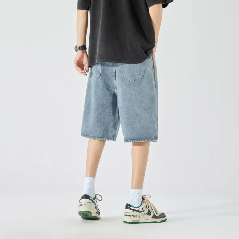 CHRROTA Denim Shorts Unisex-11