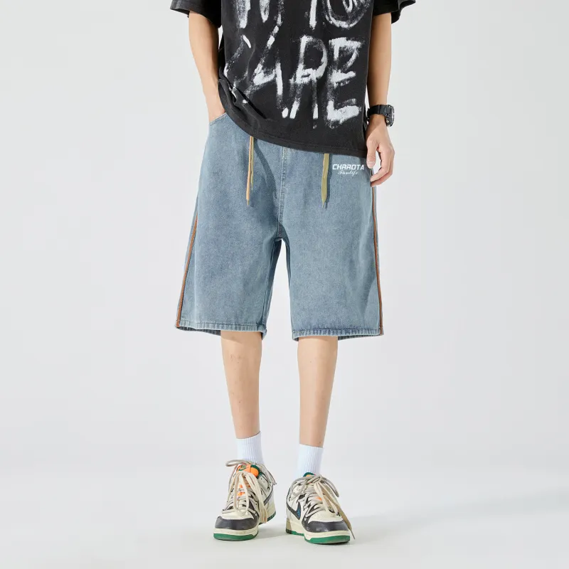 CHRROTA Denim Shorts Unisex-8
