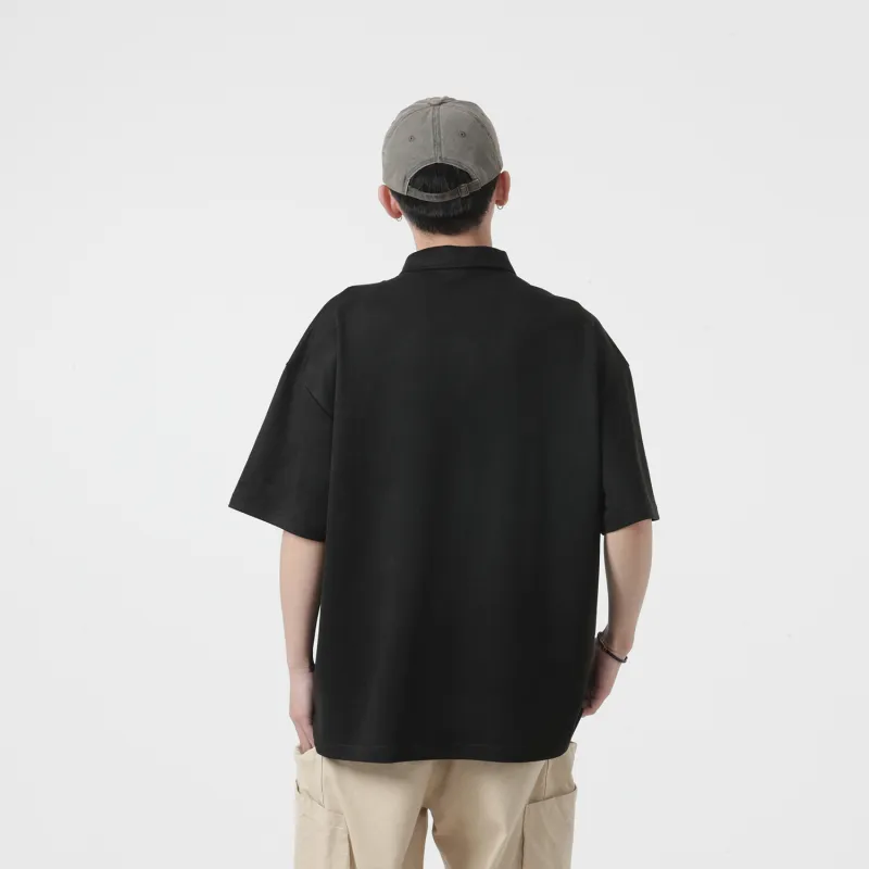 CHRROTA Drop Shoulder Sleeve T-Shirt Unisex-12