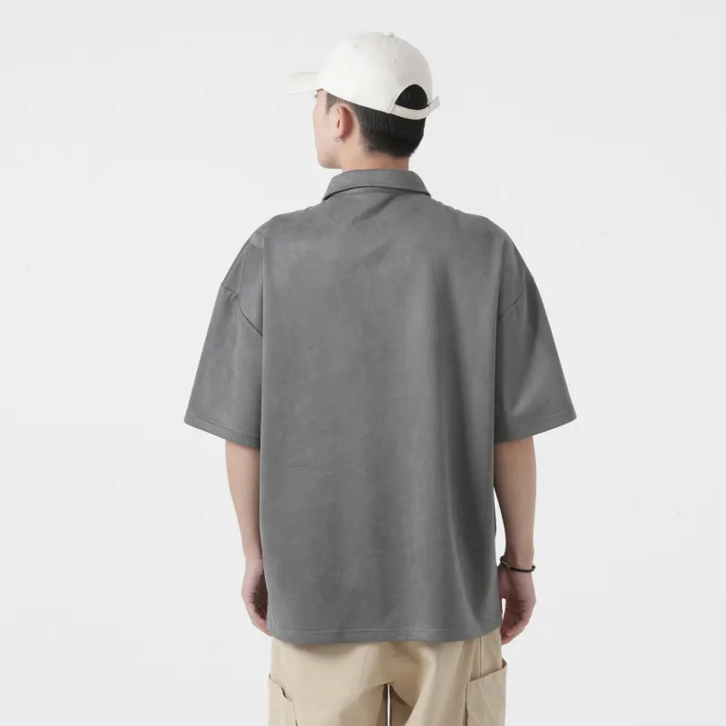 CHRROTA Drop Shoulder Sleeve T-Shirt Unisex-9