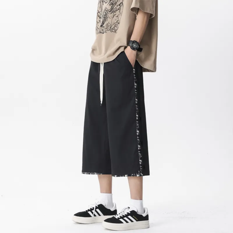 CHRROTA Casual Shorts Unisex Black-3