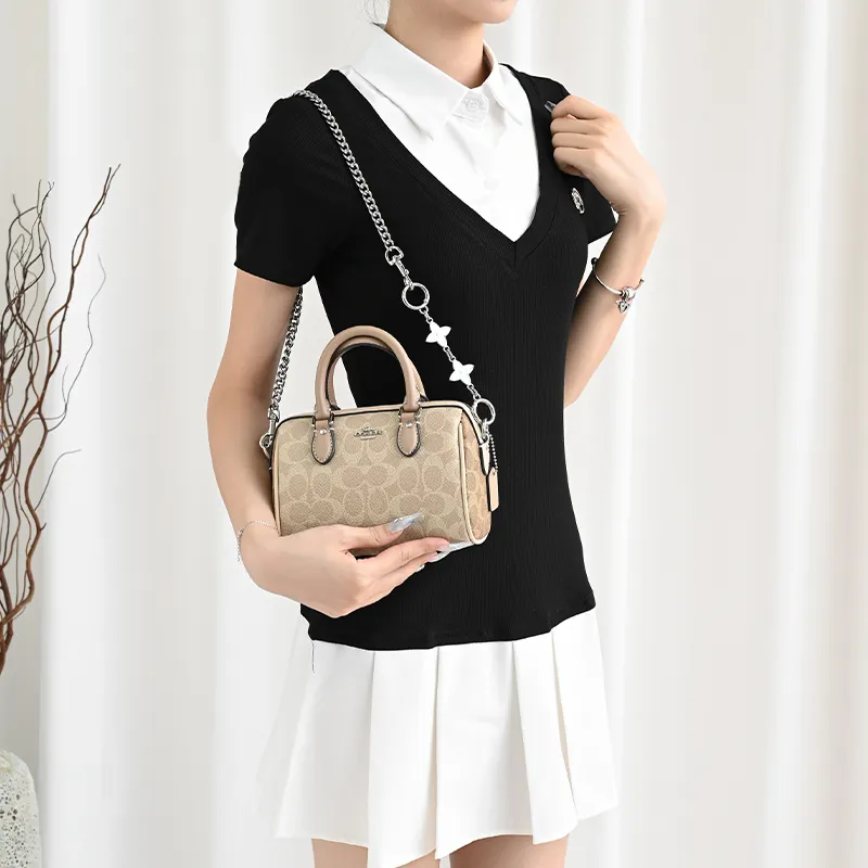 GUYI Artificial Leather DuPont Paper Bag Shoulder Strap Women's Multicolor-12