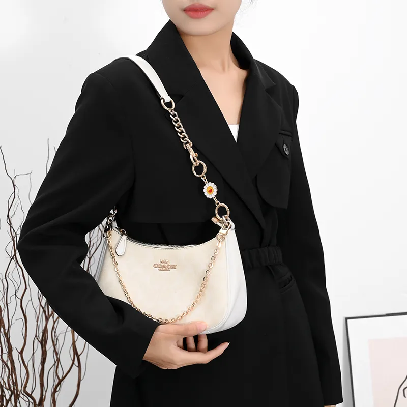 GUYI Metal Bag Accessory Bag Strap Women's Gold Tone-46
