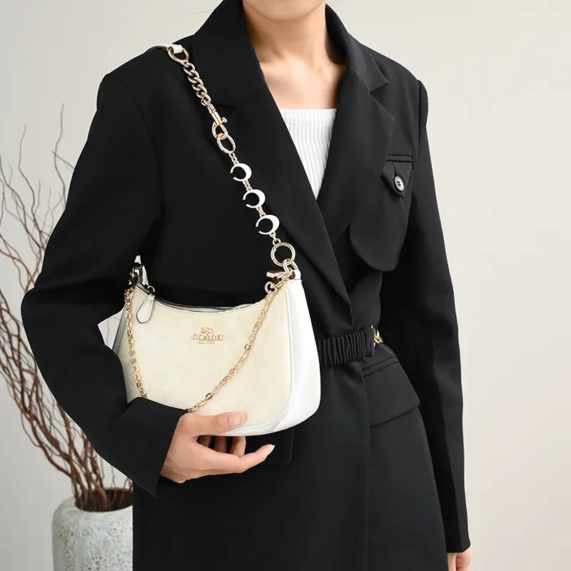GUYI Metal Bag Accessory Bag Strap Women's Gold Tone-21