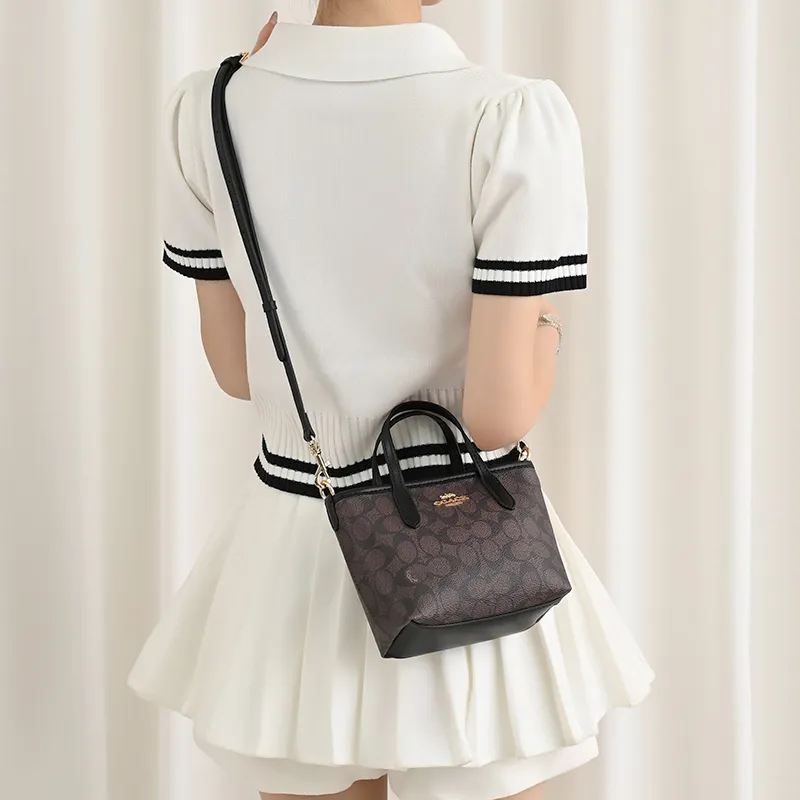 GUYI Microfiber & Alloy Bag Accessory Women's Black-5
