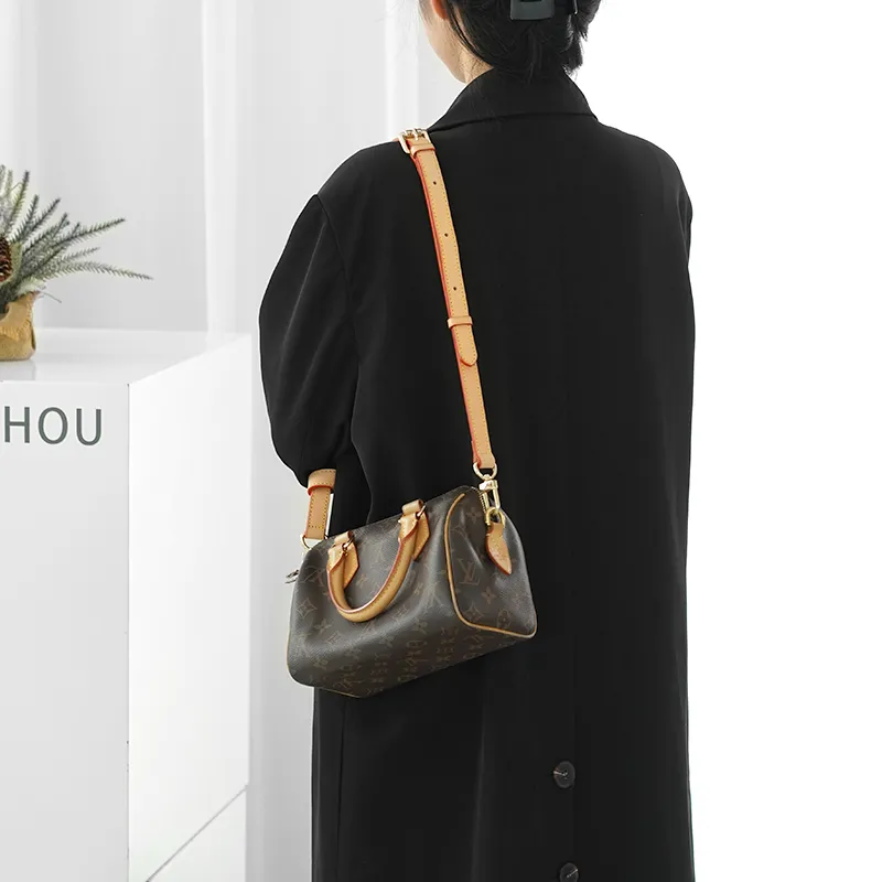 GUYI Leather With Plush Bag Insert Merchandise Women's Multicolor-25