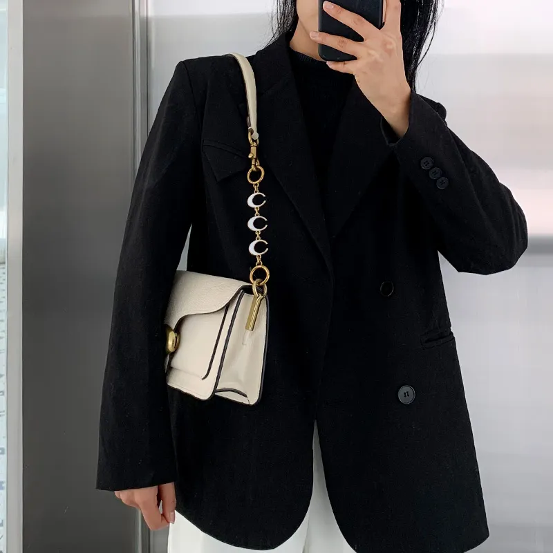 GUYI Alloy Bag Strap Unisex Antique Gold-5