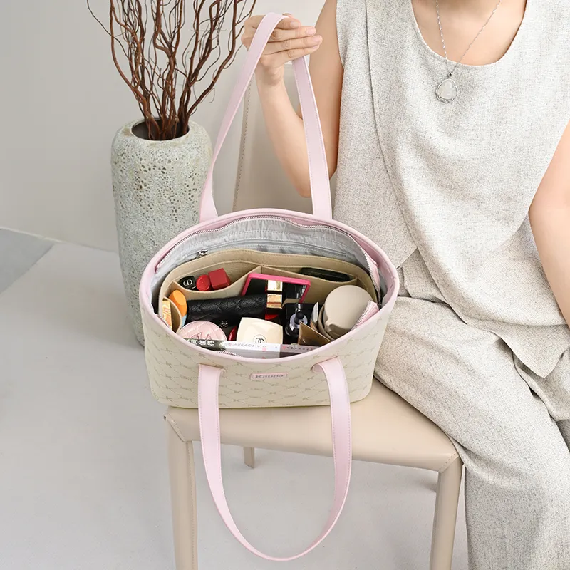 GUYI Felt Bag Accessories Unisex Beige-3