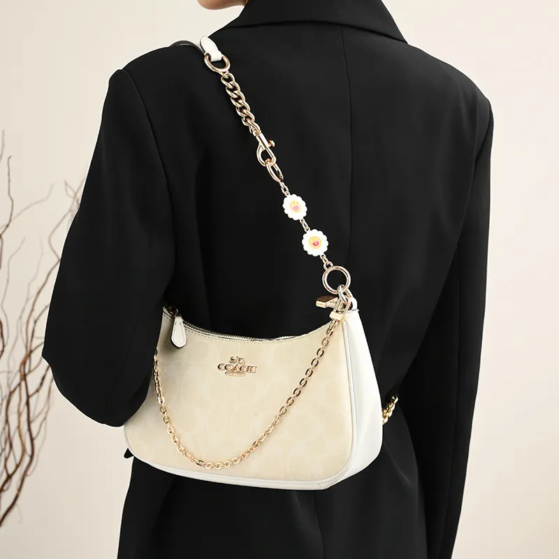 GUYI Metal Bag Accessory Bag Strap Women's Gold Tone-9
