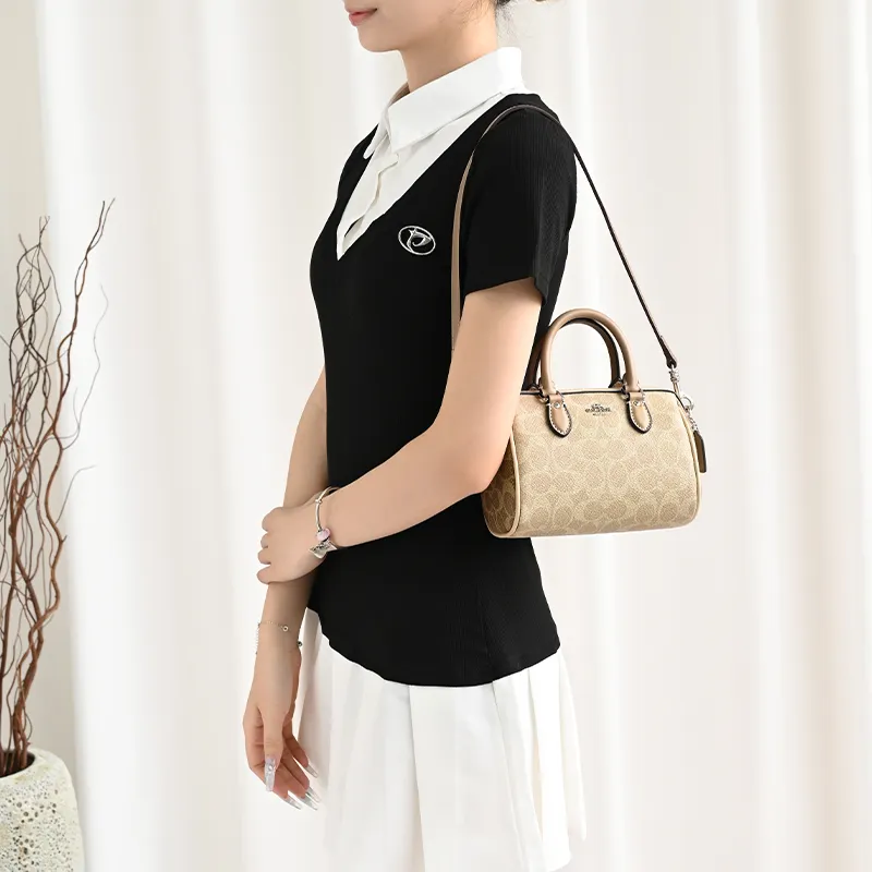 GUYI Artificial Leather DuPont Paper Bag Shoulder Strap Women's Multicolor-2