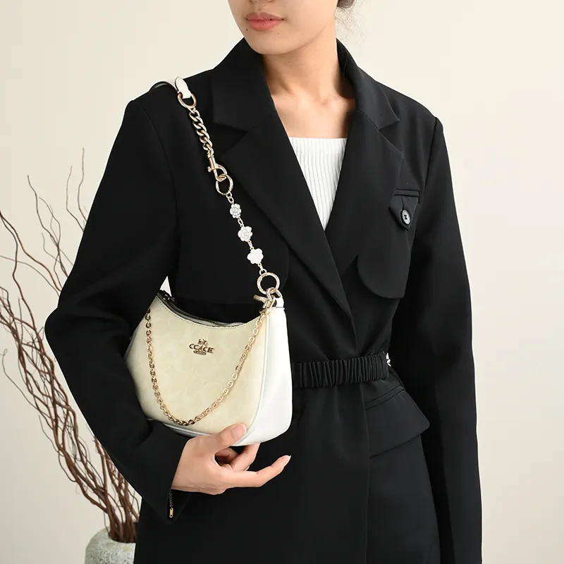 GUYI Metal Bag Accessory Bag Strap Women's Gold Tone-28