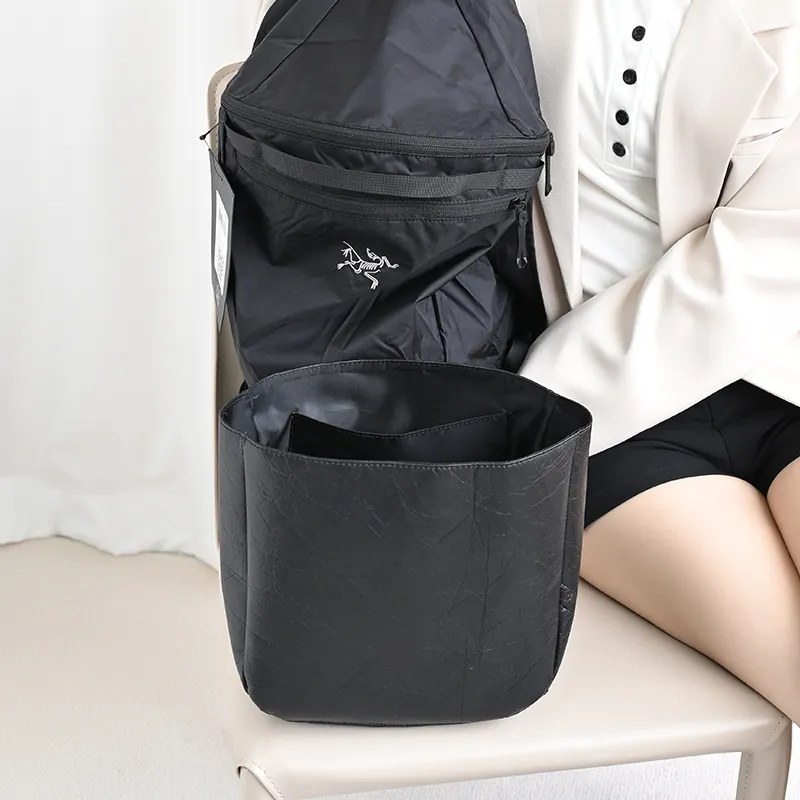 GUYI DuPont Paper Bag Accessory Unisex Black-3
