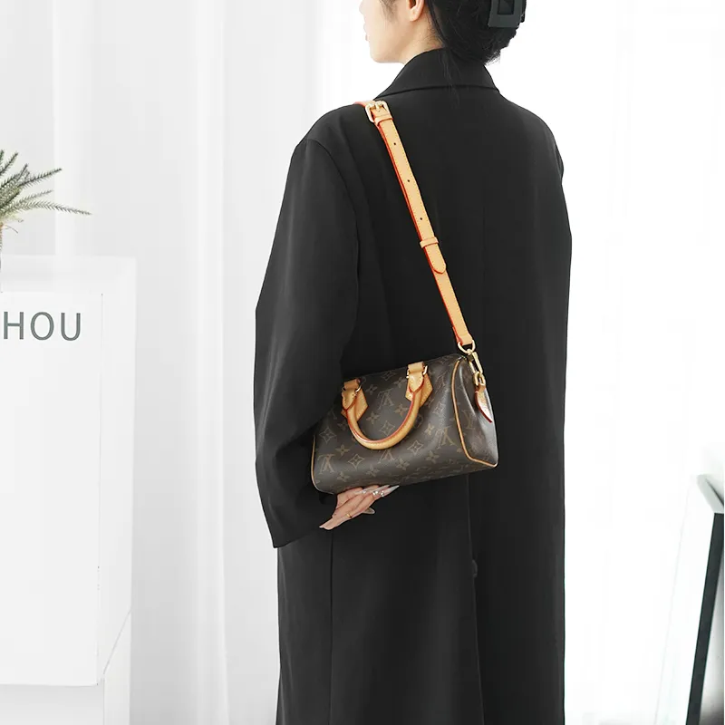 GUYI Leather With Plush Bag Insert Merchandise Women's Multicolor-6