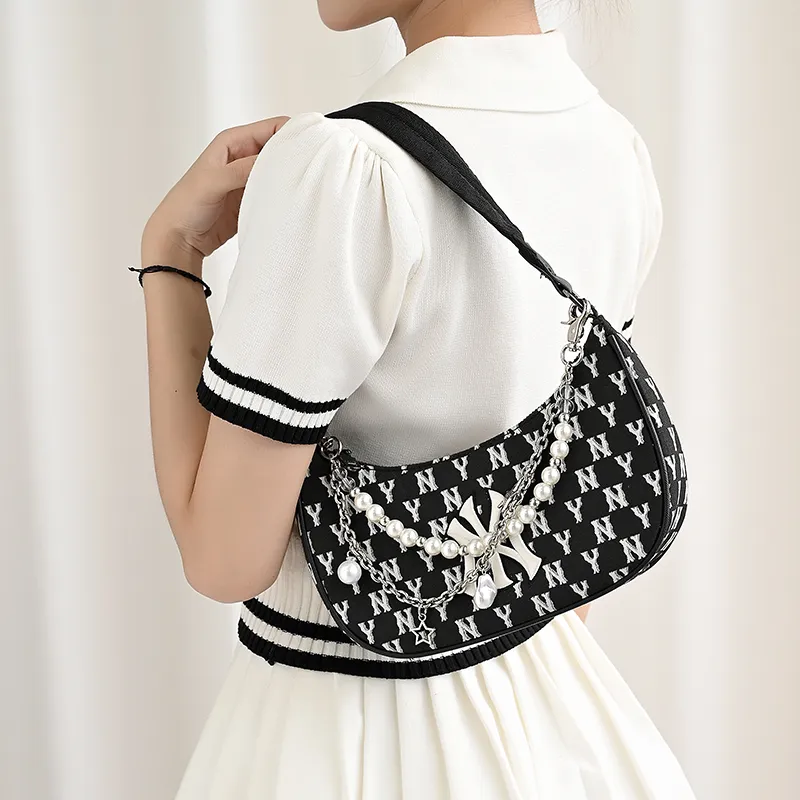 GUYI Metal/Flannelette Bag Accessories Women's Silver/Black-26