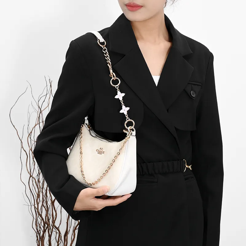 GUYI Metal Bag Accessory Bag Strap Women's Gold Tone-17