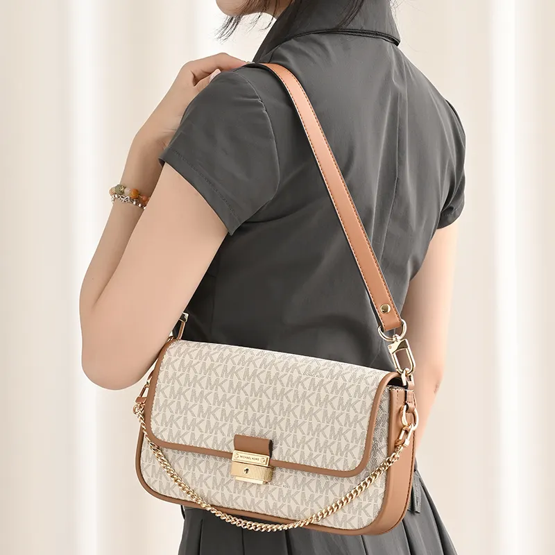 GUYI Cow Leather Bag Accessory Women's Brown-12