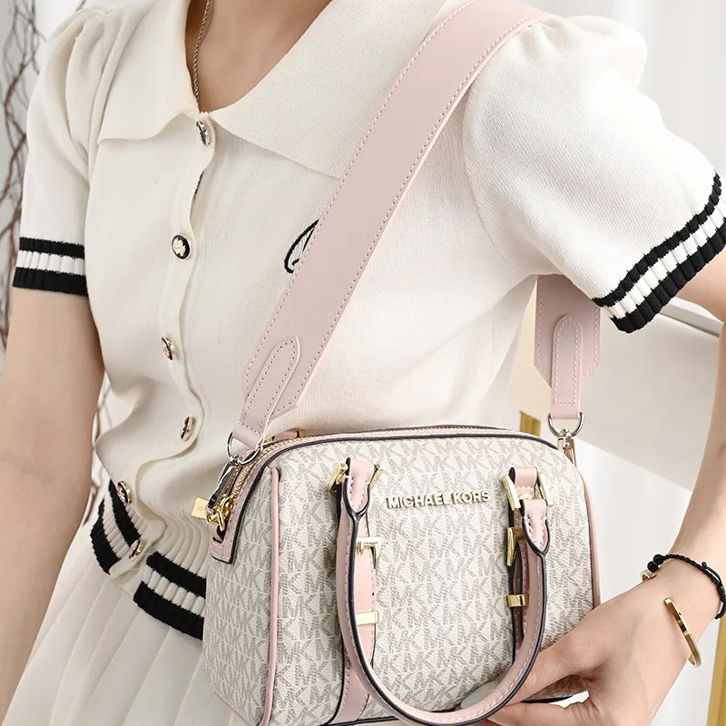 GUYI Cow Leather Bag Accessory Women's Pink-3