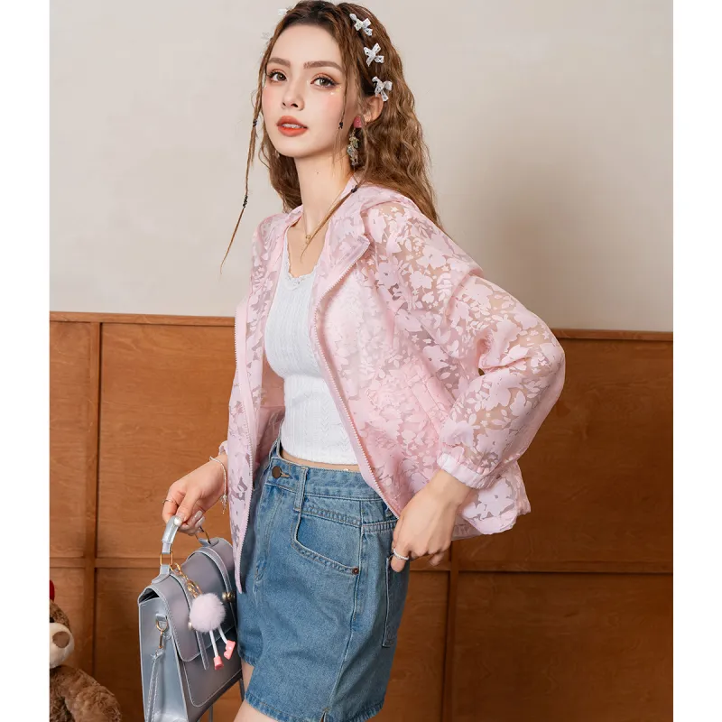 FAWENXIANGZI Cropped Coat Women's-9