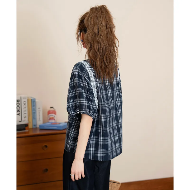 FAWENXIANGZI Shirts Women's-9