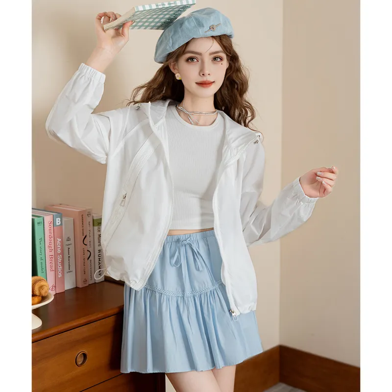 FAWENXIANGZI Cropped Coat Women's-1