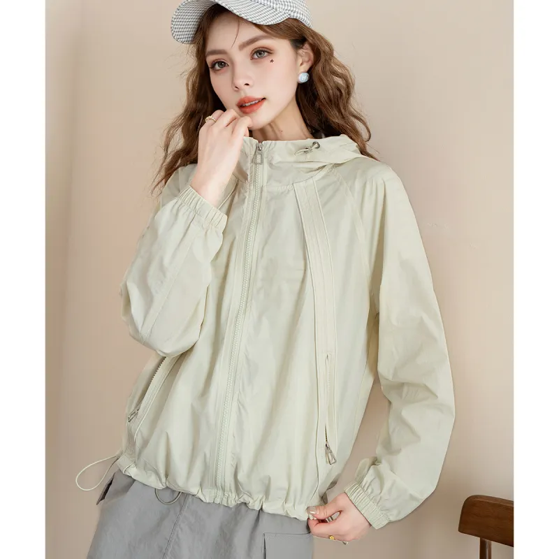 FAWENXIANGZI Cropped Coat Women's-6