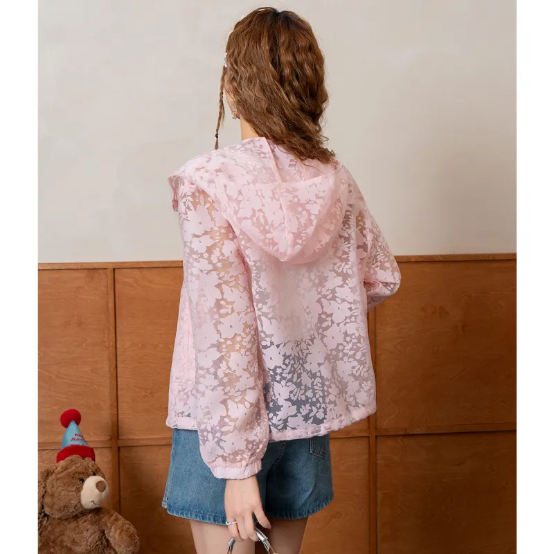 FAWENXIANGZI Cropped Coat Women's-12