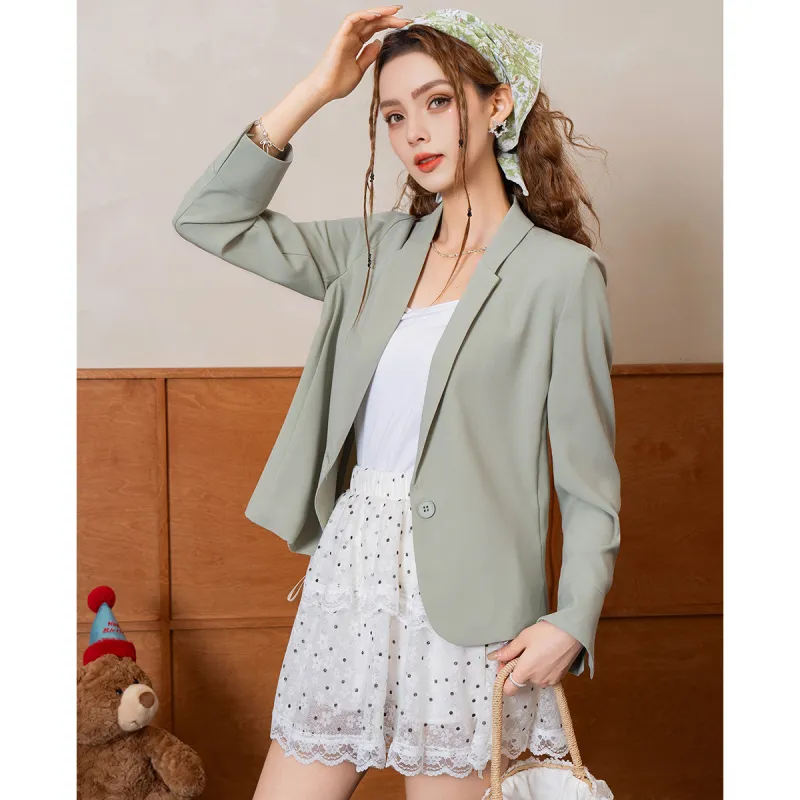 FAWENXIANGZI Summer Business Suit Loose Fit Women's-18