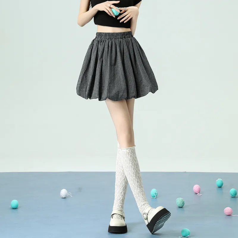 FAWENXIANGZI Casual Short Skirts Women's-11