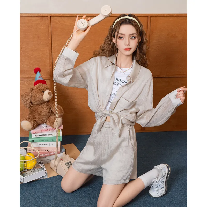 FAWENXIANGZI Casual Suit Women's-2