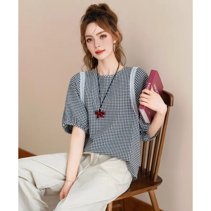 FAWENXIANGZI Shirts Women's-1