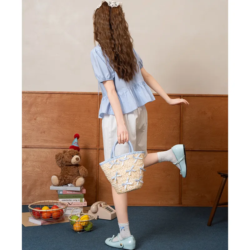 FAWENXIANGZI Summer Shirt Women's-17
