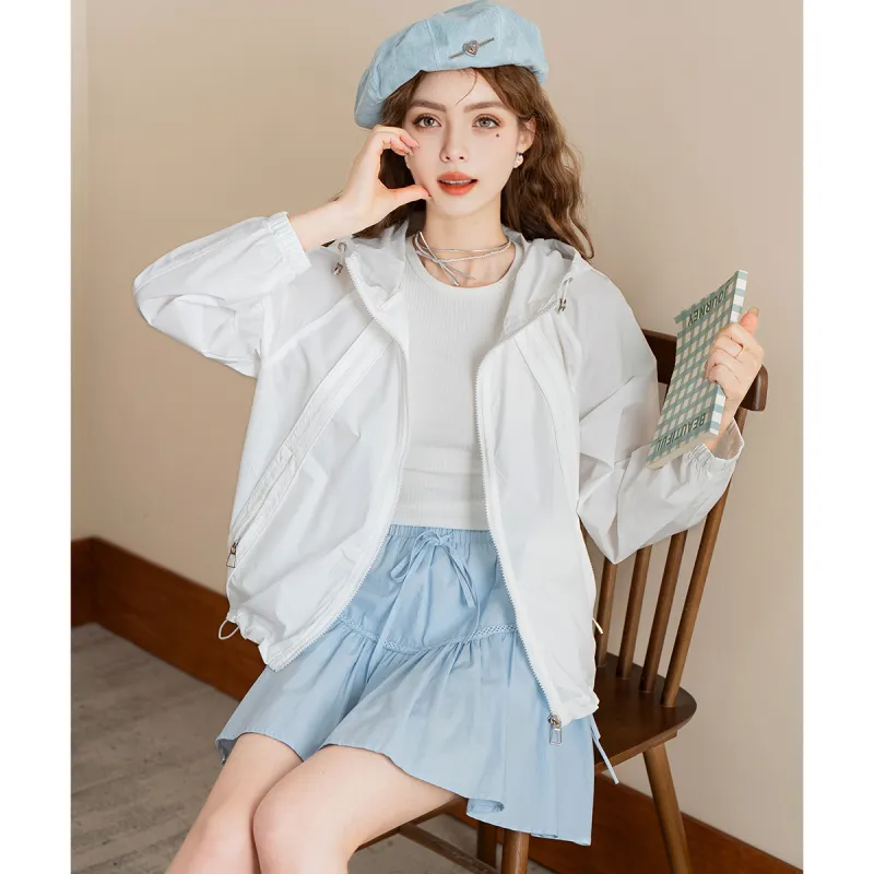 FAWENXIANGZI Cropped Coat Women's-2
