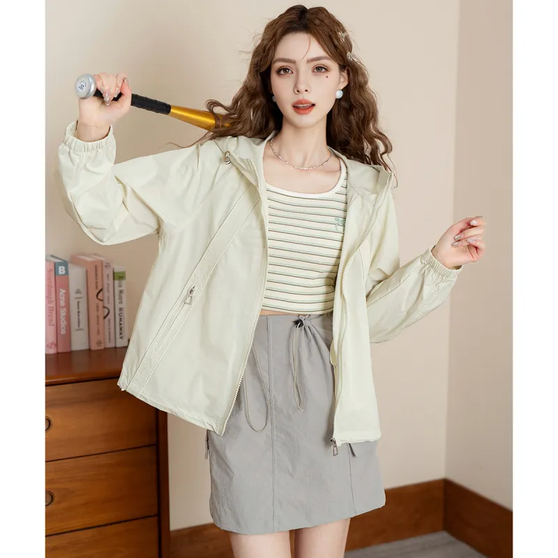 FAWENXIANGZI Cropped Coat Women's-5