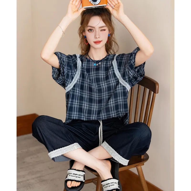 FAWENXIANGZI Shirts Women's-8