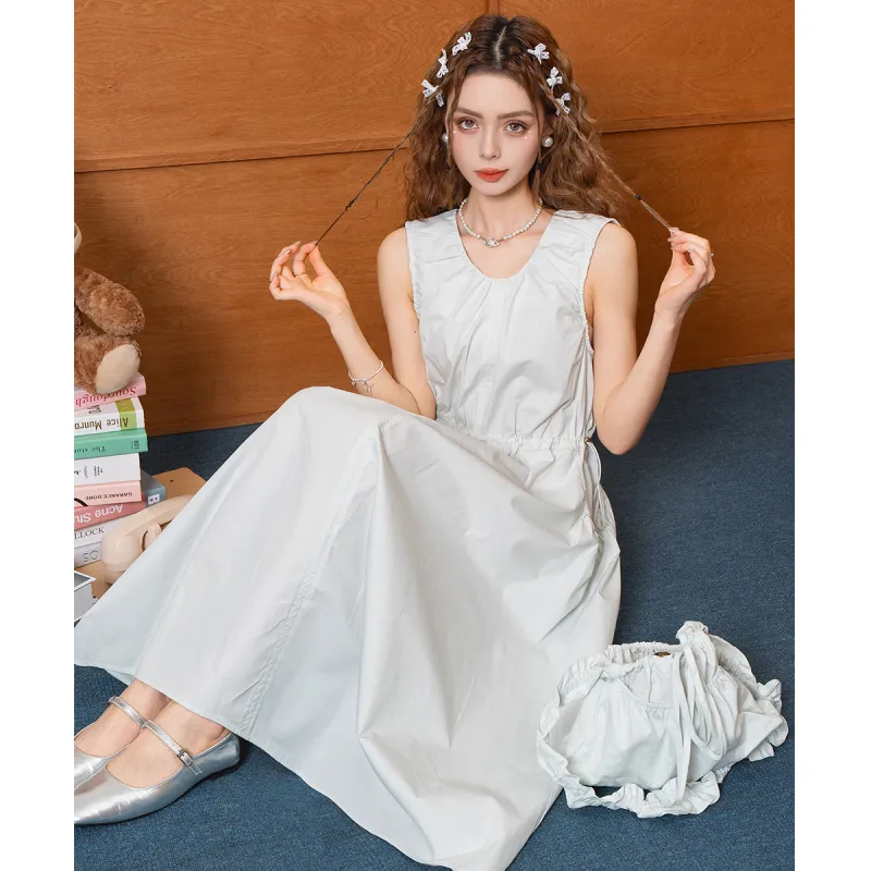 FAWENXIANGZI Summer Slip Dress Women's-11