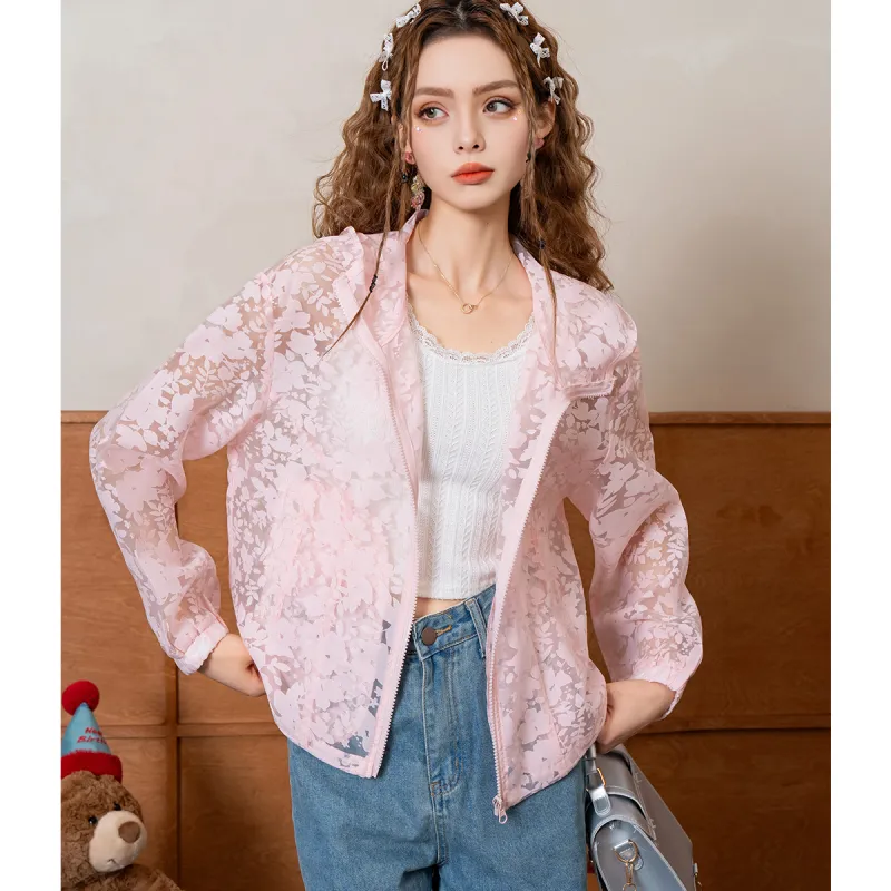 FAWENXIANGZI Cropped Coat Women's-8