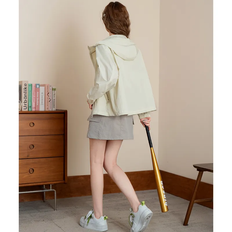 FAWENXIANGZI Cropped Coat Women's-8
