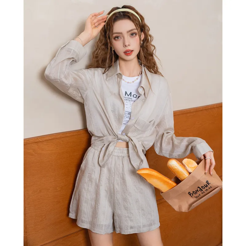 FAWENXIANGZI Casual Suit Women's-3