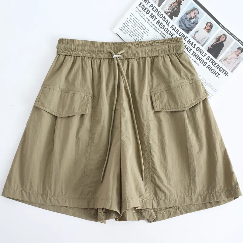 FAWENXIANGZI Casual Shorts Women's-8